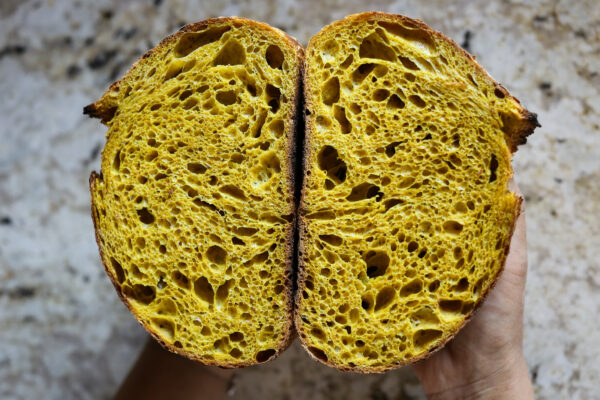 Turmeric and Black Pepper Sourdough